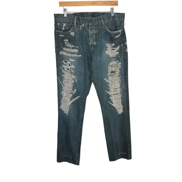 Denim & Supply Ralph Lauren Other - Ralph Lauren Denim Supply Mens Straight Leg Distress Destroyed Jeans Size 32?